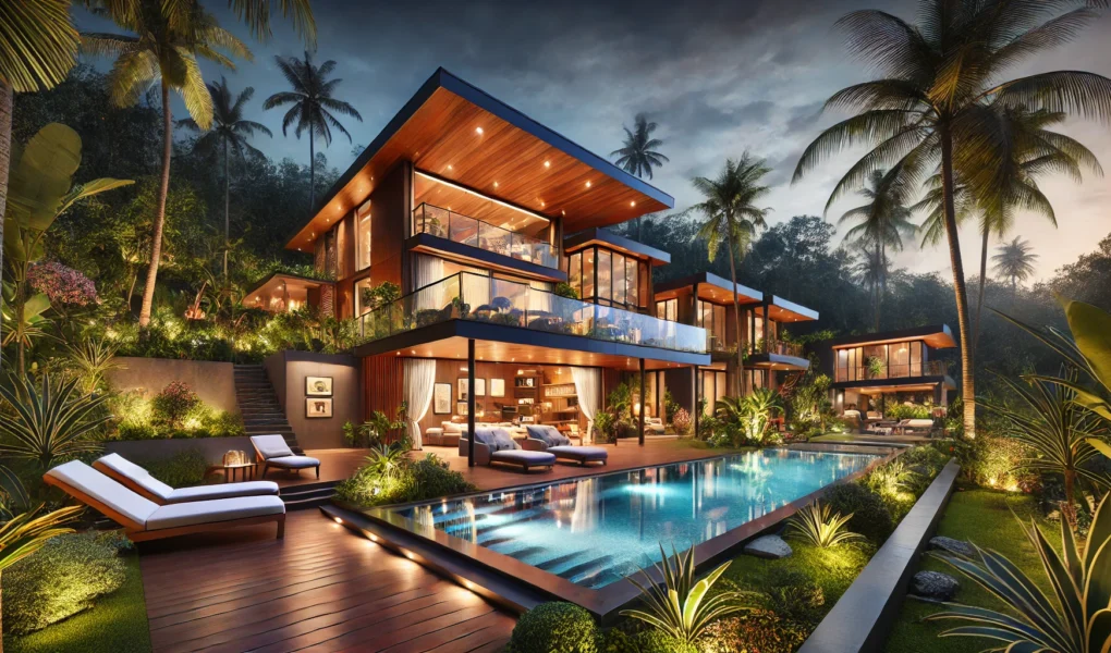 अनुष्का-विराट का आलीशान बंगला