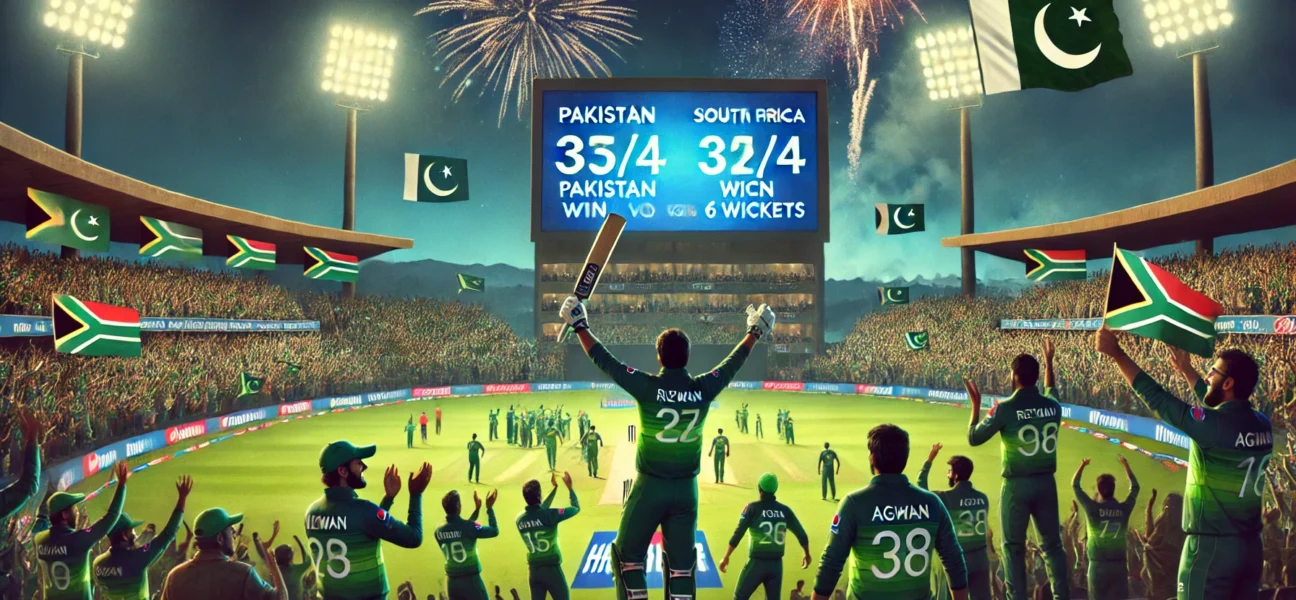 Pakistan VS South Africa ODI