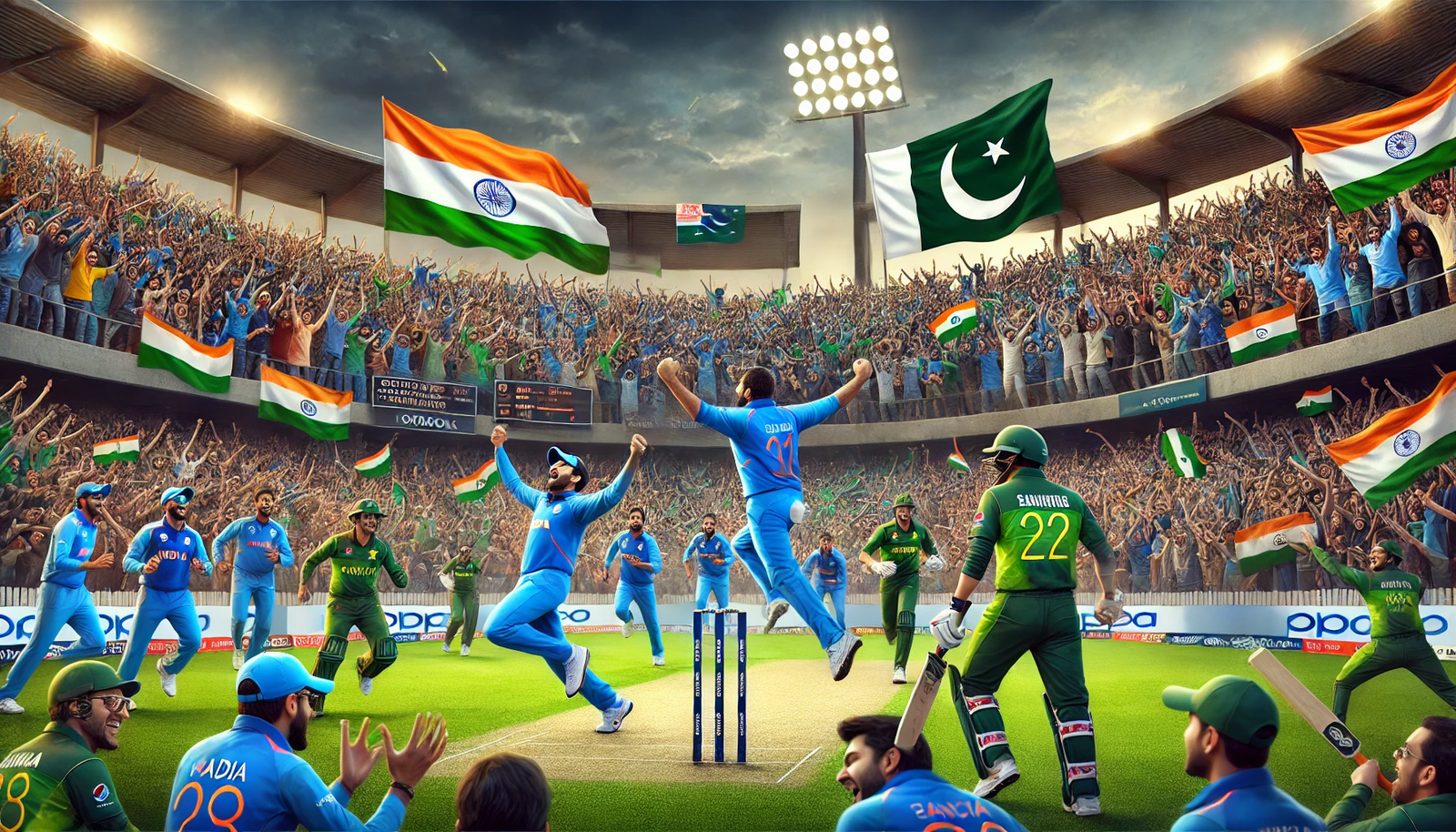 पाकिस्तान बनाम भारत