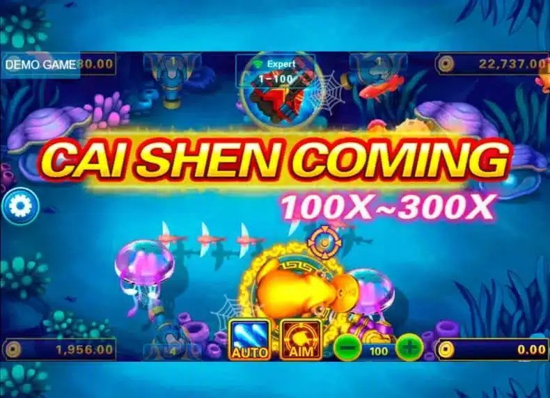 Experience the Thrill of Cai Shen Fishing in India with JDB Game Demo.